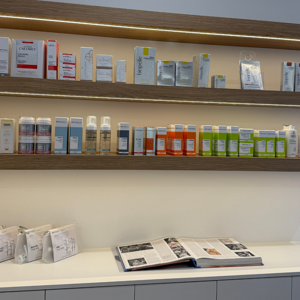 Skincare available at Esteem Clinic