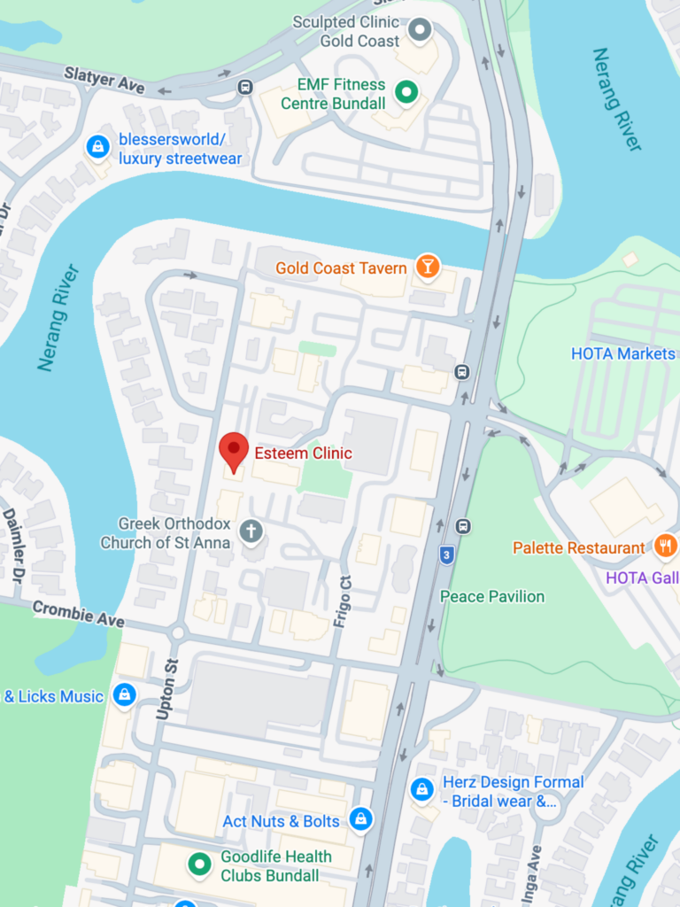 Esteem Clinic 95 Upton Street Bundall